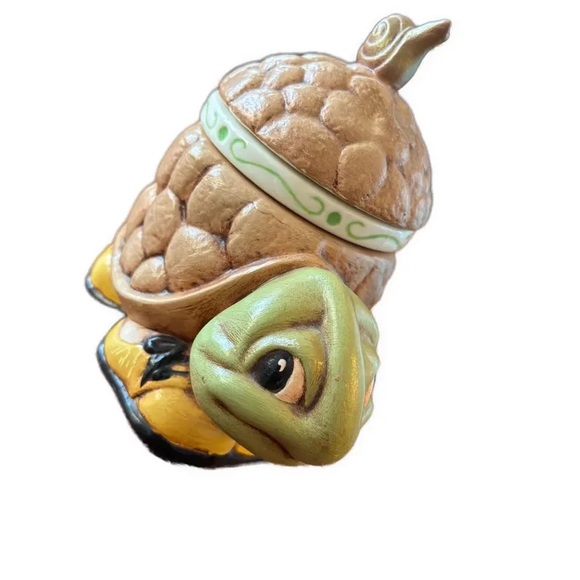 Vintage Turtle Planter, Vintage Turtles, Farmhouse Kitchen, Vintage Turtle Decor - Picture 4 of 8